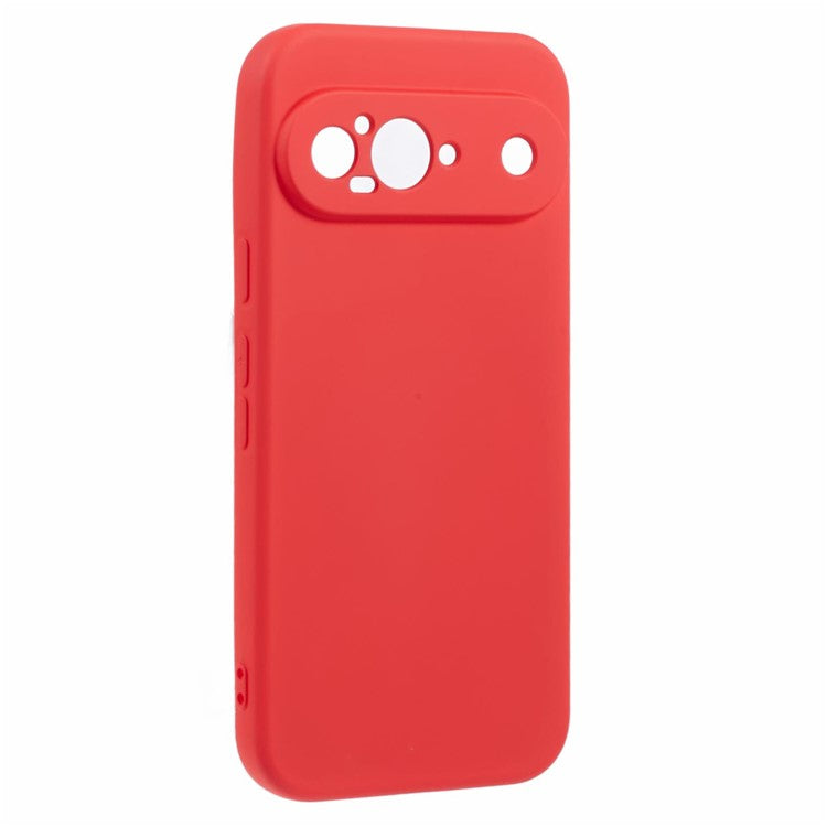 For Google Pixel 9 Case Arc Edge 2.0mm TPU Protective Phone Cover - Red