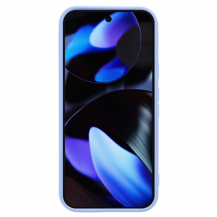 For Google Pixel 9 Case Arc Edge 2.0mm TPU Protective Phone Cover - Purple