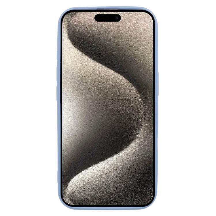 For iPhone 16 Plus Case Arc Edge 2.0mm TPU Protective Phone Cover - Purple