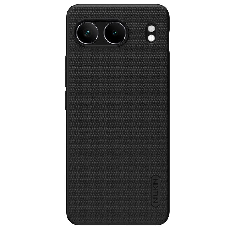 NILLKIN Frosted Shield Phone Case for OnePlus Nord 4 Hard PC Back Cover, Black