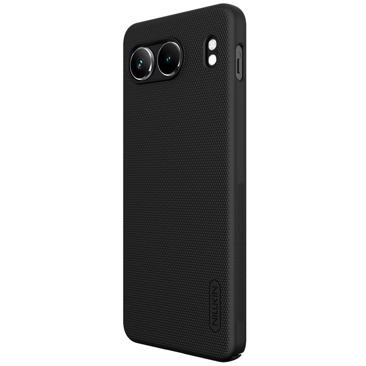 NILLKIN Frosted Shield Phone Case for OnePlus Nord 4 Hard PC Back Cover, Black