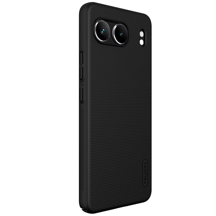 NILLKIN Frosted Shield Phone Case for OnePlus Nord 4 Hard PC Back Cover, Black