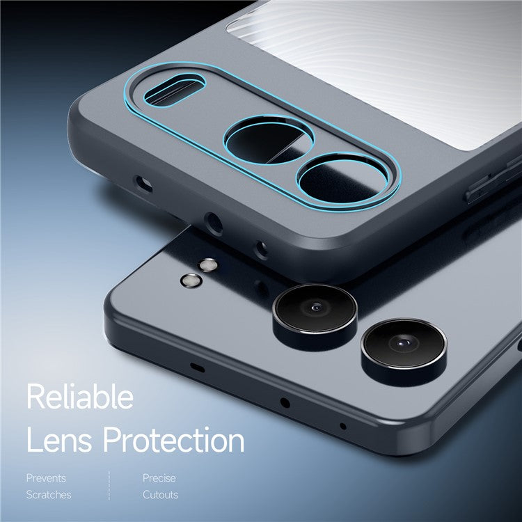 DUX DUCIS Aimo Series For OnePlus Nord 4 Case TPU+PC Matte Phone Cover (REACH Certification) - Black