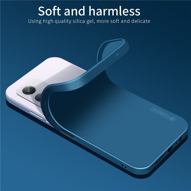 PINWUYO JK Touching Series For Oppo A3 Pro (Global) 5G / (India) 5G Case Silky Touch Soft TPU Phone Back Cover - Black