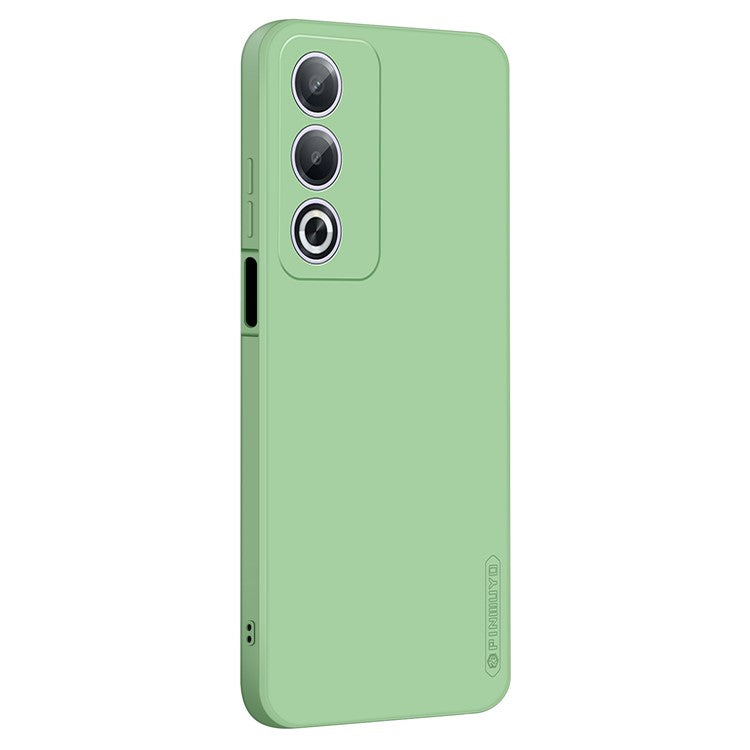 PINWUYO JK Touching Series For Oppo A3 Pro (Global) 5G / (India) 5G Case Silky Touch Soft TPU Phone Back Cover - Matcha Green