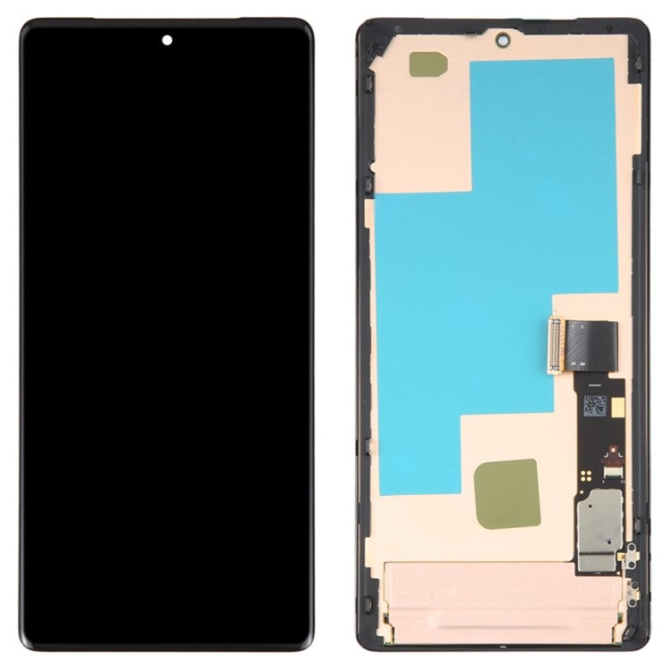 For Google Pixel 7 Pro 5G GP4BC GE2AE Grade C OLED Screen and Digitizer Assembly + Frame Replacement Part (Without Logo)