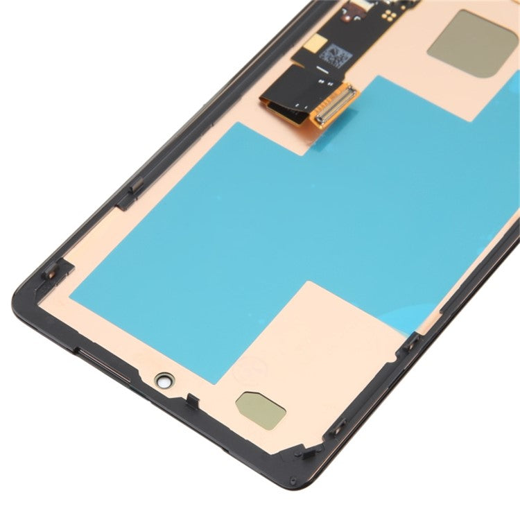 For Google Pixel 7 Pro 5G GP4BC GE2AE Grade C OLED Screen and Digitizer Assembly + Frame Replacement Part (Without Logo)