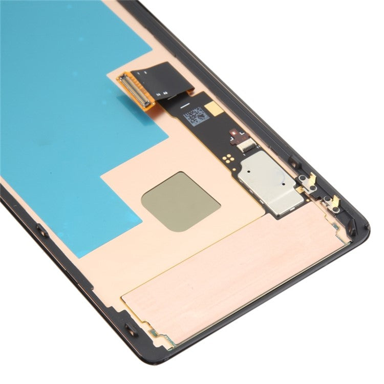 For Google Pixel 7 Pro 5G GP4BC GE2AE Grade C OLED Screen and Digitizer Assembly + Frame Replacement Part (Without Logo)