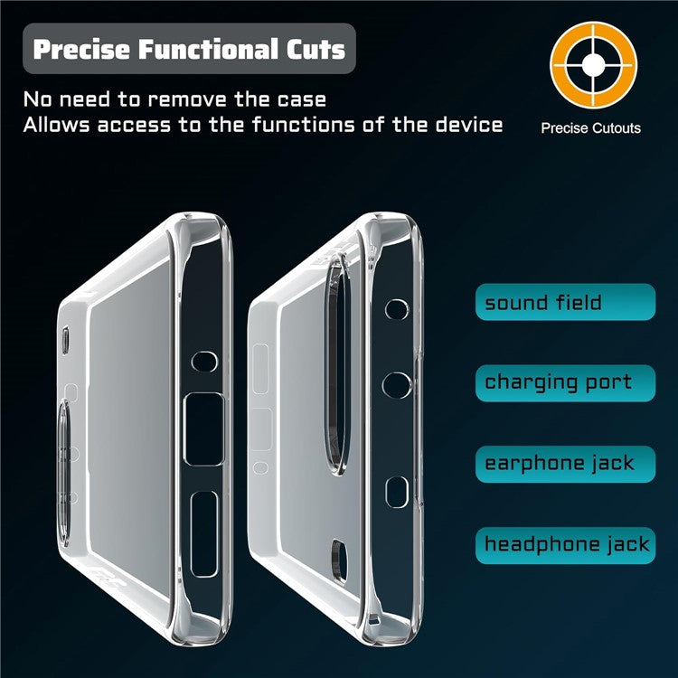 For OnePlus Nord 4 Clear TPU Anti-Scratch Phone Case + 2.5D Arc Edge Screen Protector