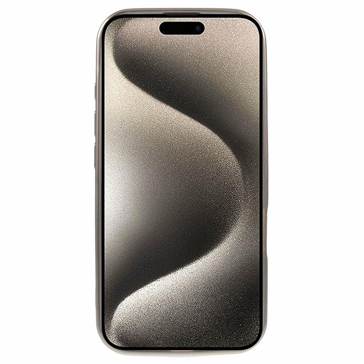 For iPhone 16 Plus Case Matte Electroplating Phone Cover Compatible with MagSafe - Yellow