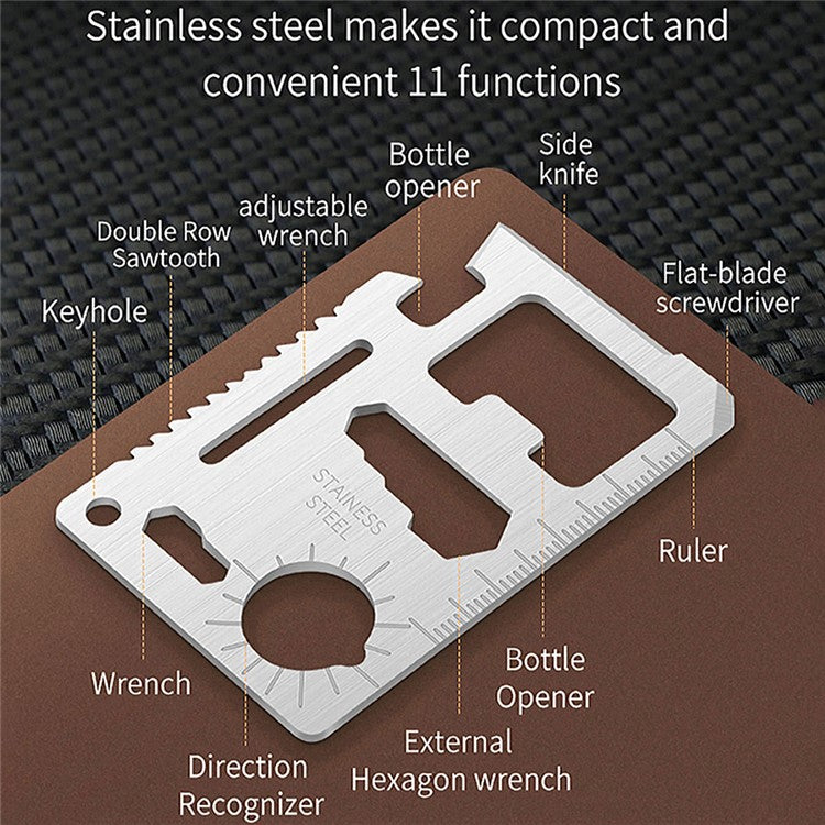 C1-01 For iPhone 16 Pro Case Wristband Anti-Drop Leather Back Cover with Card Holder, Card Knife - Brown