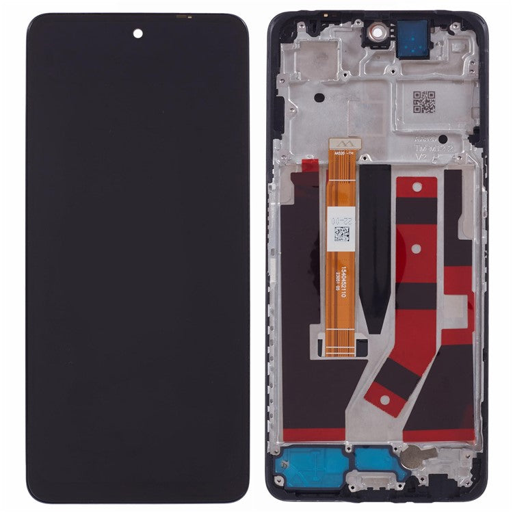 For OnePlus Nord CE 3 Lite 5G Grade B LCD Screen and Digitizer Assembly + Frame (Without Logo)
