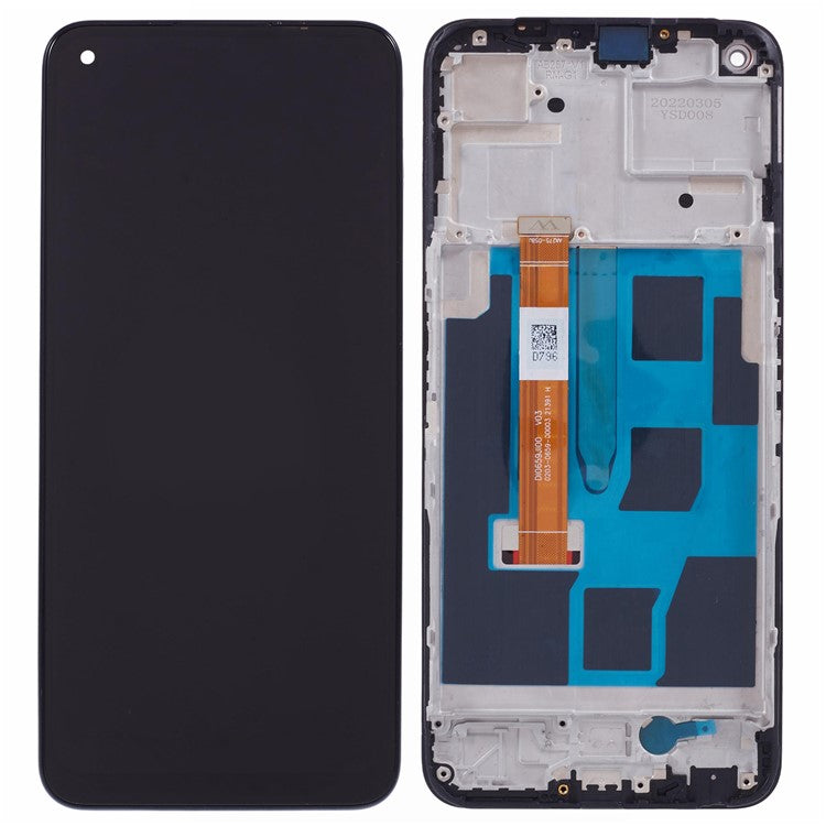 For OnePlus Nord CE 2 Lite 5G Grade B LCD Screen and Digitizer Assembly + Frame (Without Logo)