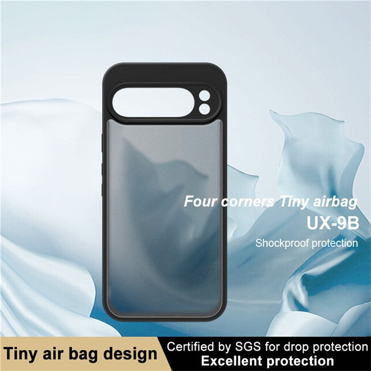 IMAK UX-9B Series for Google Pixel 9 Pro XL Case Tiny Airbag PC+TPU Matte Phone Cover