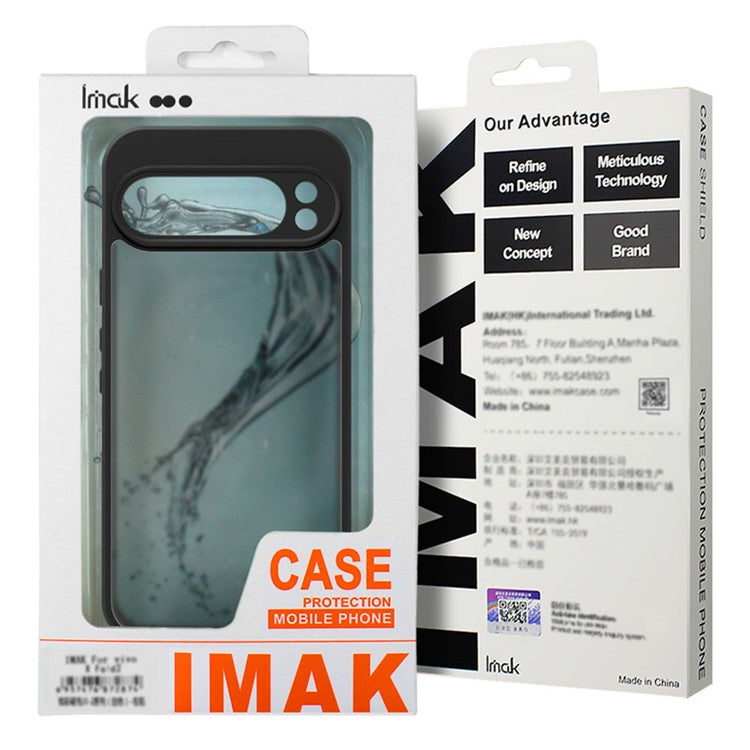 IMAK UX-9B Series for Asus ROG Phone 7 Ultimate 5G / 7 Pro / 7 5G Case Tiny Airbag PC+TPU Matte Phone Cover