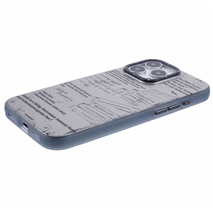 YOUNGKIT Literary Series for iPhone 16 Pro Magnetic Case IMD TPU Phone Cover - The Classic