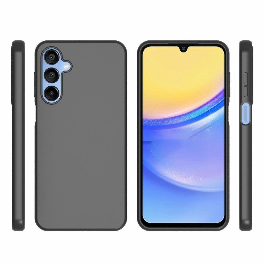 10Pcs / Pack For Samsung Galaxy A16 5G / A16 4G Case Anti-Fingerprint Soft TPU Protective Cover - Black