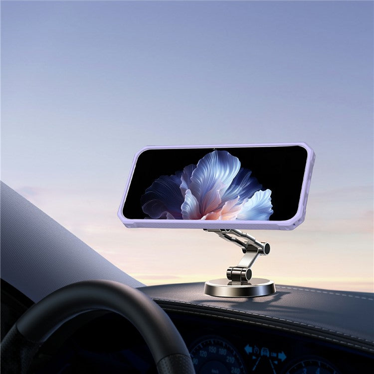 For Google Pixel 9 / 9 Pro Case Compatible with MagSafe Protective TPU+PC Hybrid Phone Cover - Light Purple