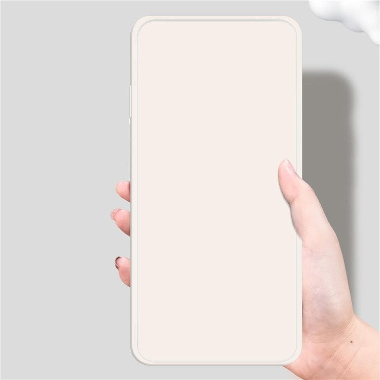 For iPhone 16 Pro TPU Case Straight Edge Protection Phone Cover - Black