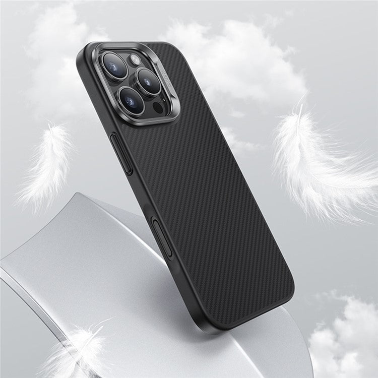 BENKS For iPhone 16 Pro Magnetic Case Kevlar Aramid Fiber+TPU Cover Compatible with MagSafe