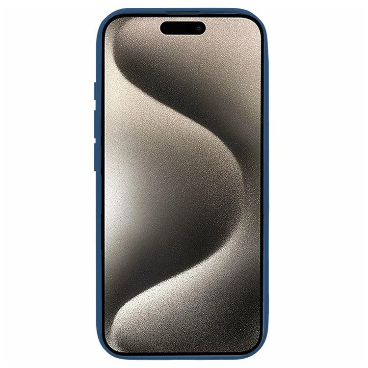 KALEBOL KLB-TPU003 For iPhone 16 Pro Case Anti-Scratch Solid Color TPU Phone Cover - Blue