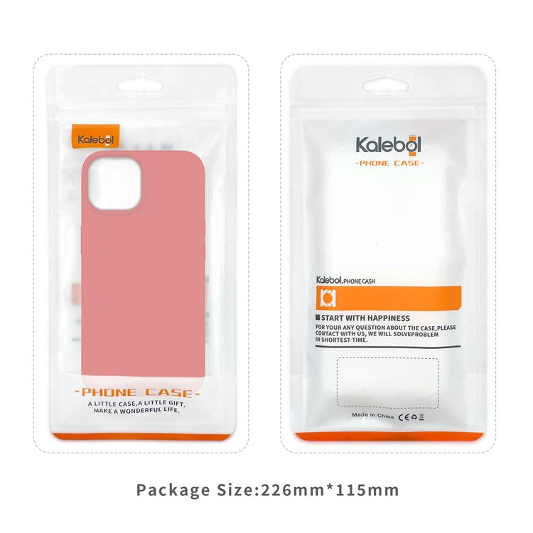 KALEBOL KLB-YTGJ001 For iPhone 16 Case Solid Color Liquid Silicone+PC Phone Cover - Red