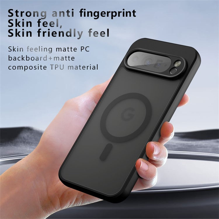 For Google Pixel 9 Pro XL Case Compatible with MagSafe TPU+PC Matte Phone Cover