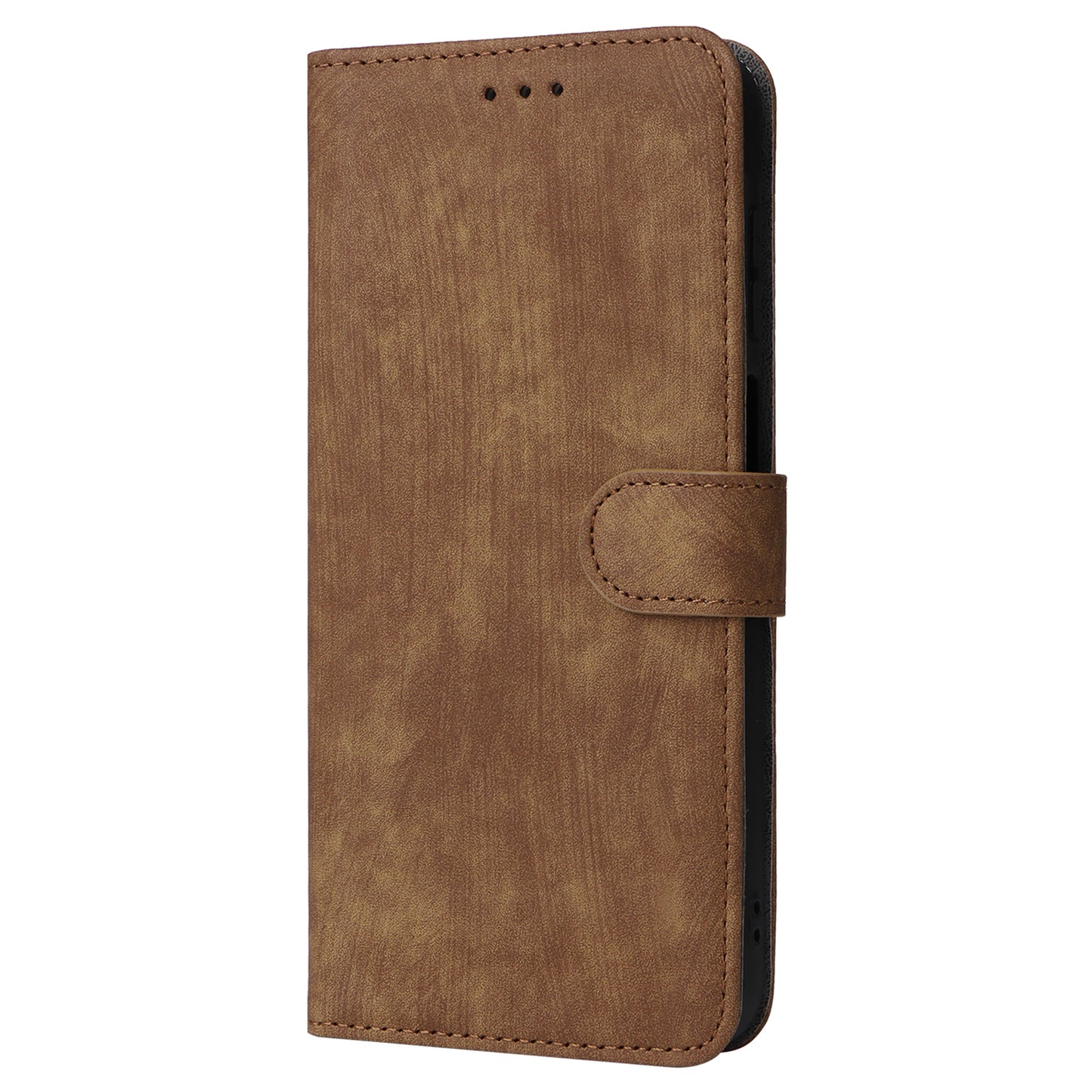 For Samsung Galaxy A16 5G / A16 4G Wallet Case RFID Blocking PU Leather Cover Stand View - Brown