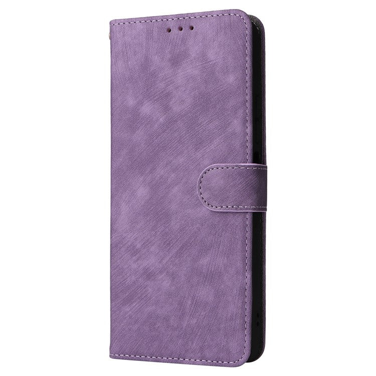 For Xiaomi Poco C75 4G / Redmi 14R 5G / 14C 4G / A4 5G Wallet Case RFID Blocking PU Leather Cover Stand View - Purple