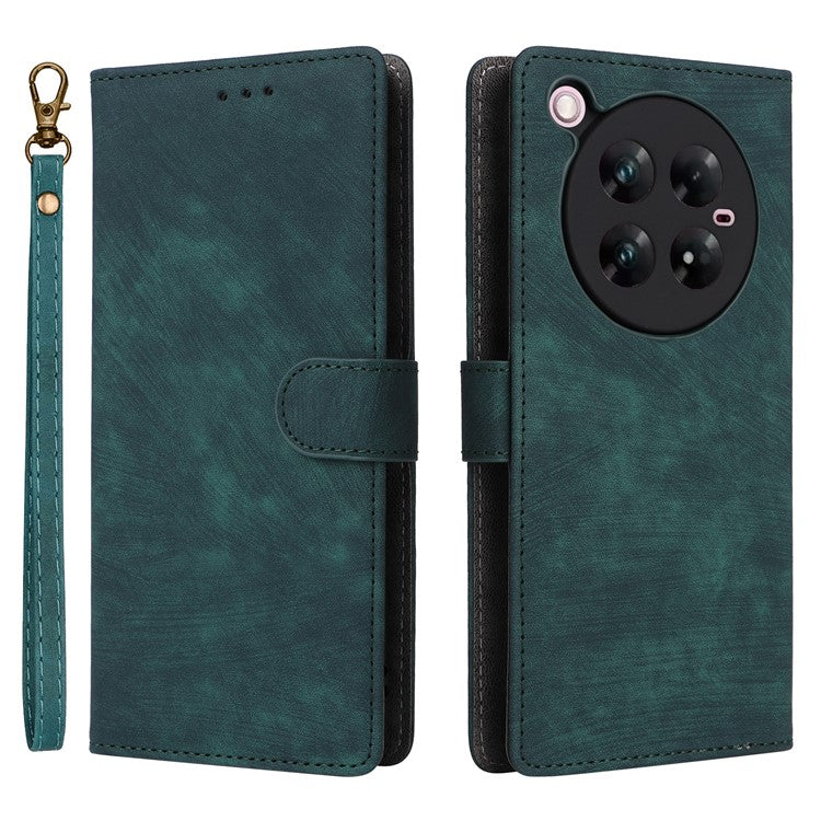 For Infinix Zero 40 4G / X6860 Wallet Case RFID Blocking PU Leather Cover Stand View - Green