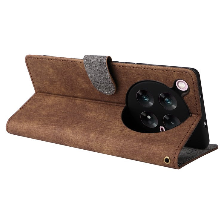 For Infinix Zero 40 4G / X6860 Wallet Case RFID Blocking PU Leather Cover Stand View - Brown