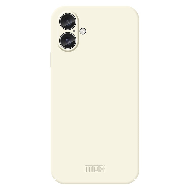 MOFI JK Qin Series For iPhone 16 Plus Case TPU+Acrylic Phone Cover Skin Touch Feeling - Beige