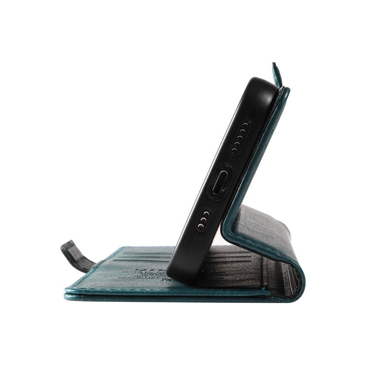 YIKATU YK-007 For Motorola Edge 50 Neo 5G / Moto S50 5G / Thinkphone 25 5G Case Side Buckle PU Leather Phone Cover Litchi Texture - Blue