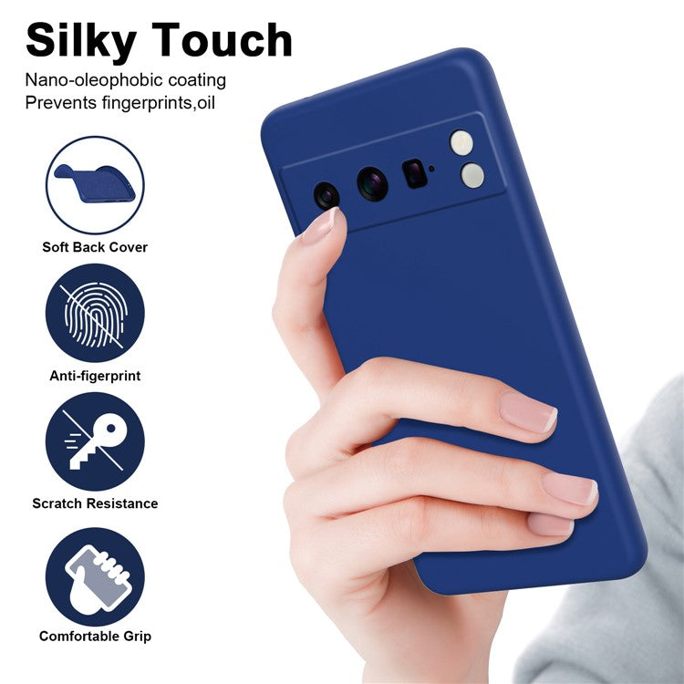For Google Pixel 8 Pro Case Anti-Scratch TPU Phone Cover 2.2mm Thickness - Sapphire