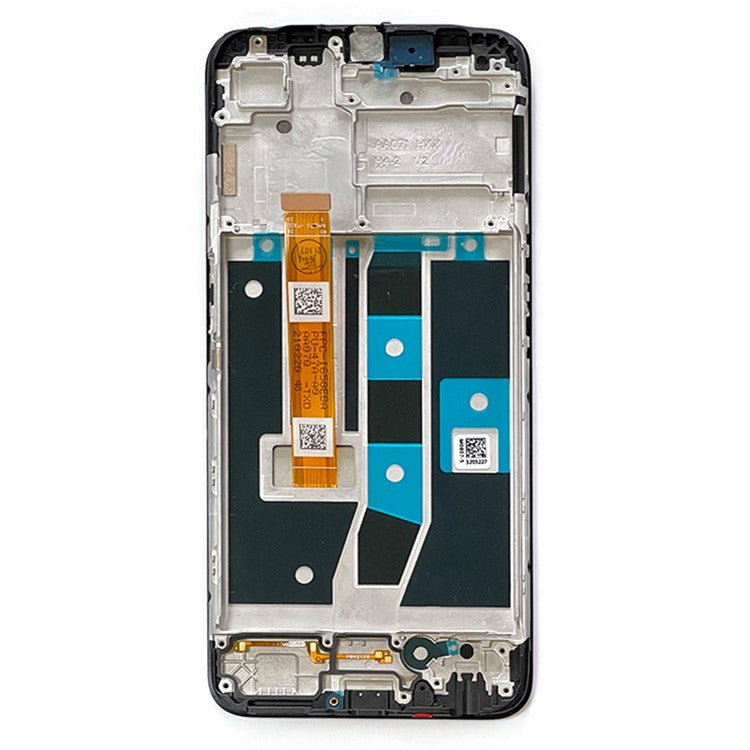 For Oppo A16 CPH2269 / A16s Grade C LCD Screen and Digitizer Assembly + Frame Replacement Part (without Logo)
