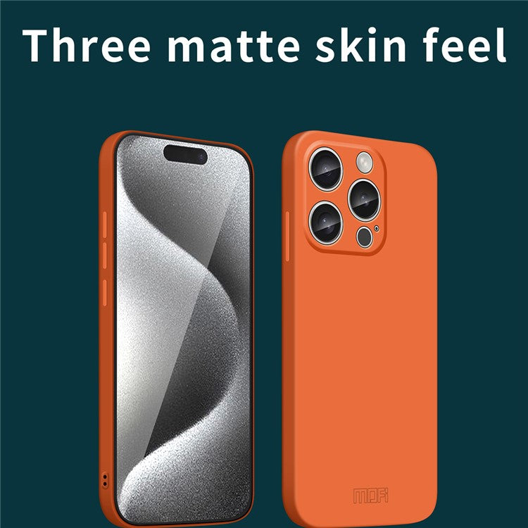 MOFI JK Qin Series For iPhone 16 Pro Case TPU+Acrylic Phone Cover Skin Touch Feeling - Green