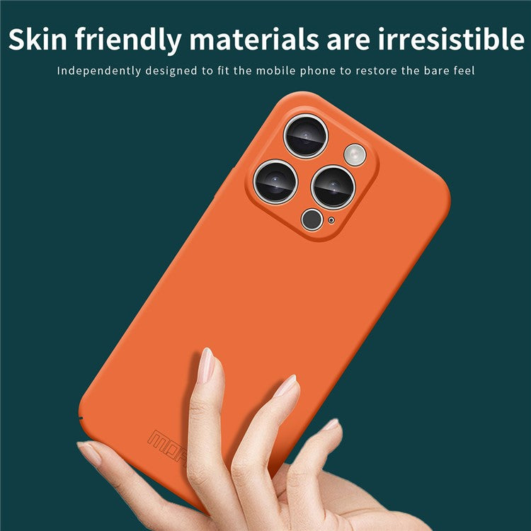 MOFI JK Qin Series For iPhone 16 Pro Case TPU+Acrylic Phone Cover Skin Touch Feeling - Green