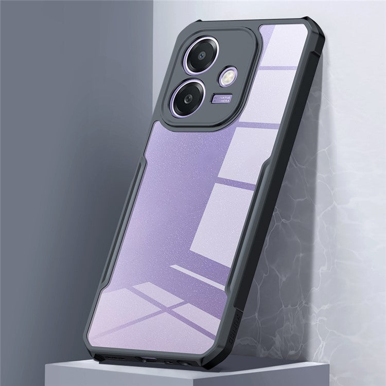 XUNDD For Oppo A3x 4G Case Dropproof TPU + Acrylic Clear Back Phone Cover