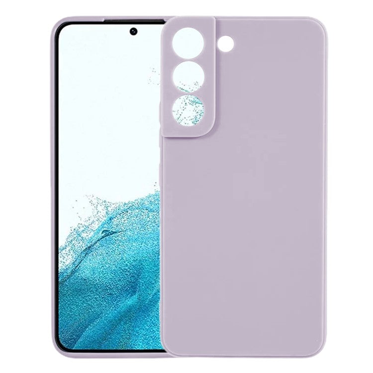 KALEBOL KLB-TPU003 For Samsung Galaxy S22 5G Case Anti-Scratch Solid Color TPU Phone Cover - Purple