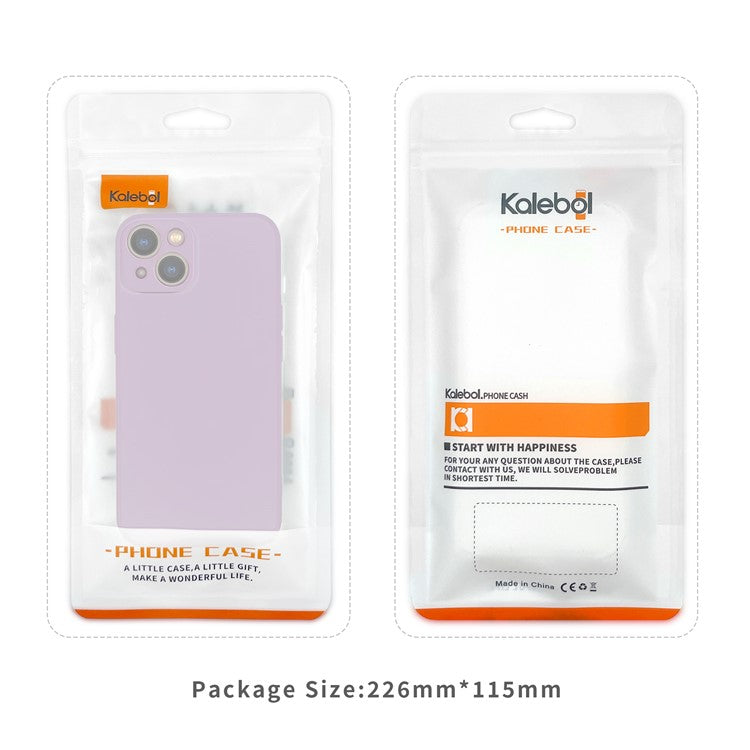 KALEBOL KLB-TPU003 For Samsung Galaxy S22 5G Case Anti-Scratch Solid Color TPU Phone Cover - Purple