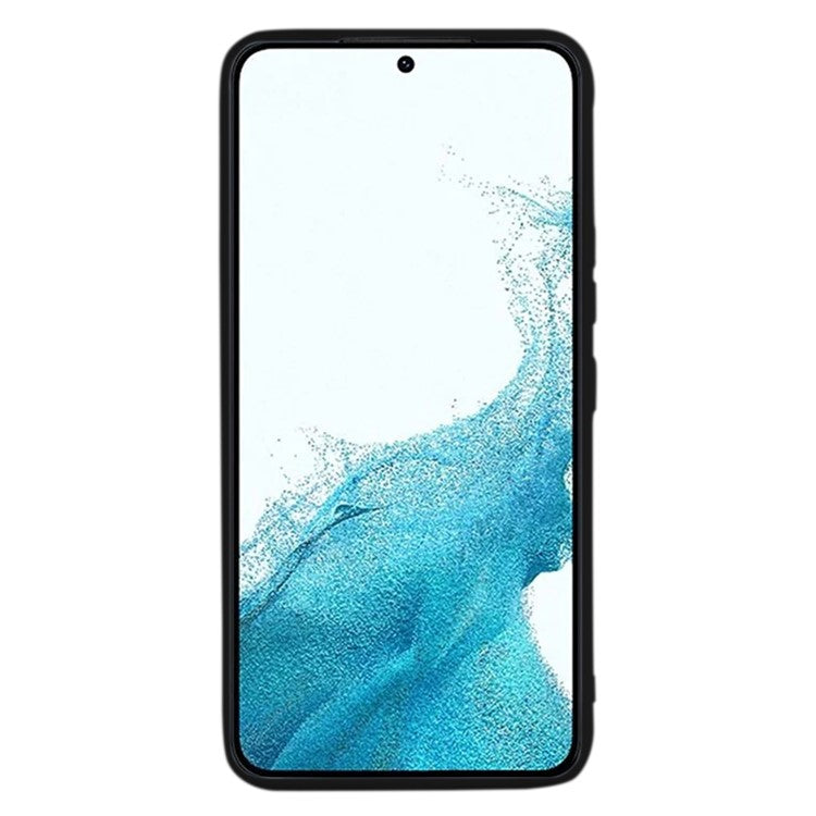 KALEBOL KLB-TPU003 For Samsung Galaxy S22 5G Case Anti-Scratch Solid Color TPU Phone Cover - Black