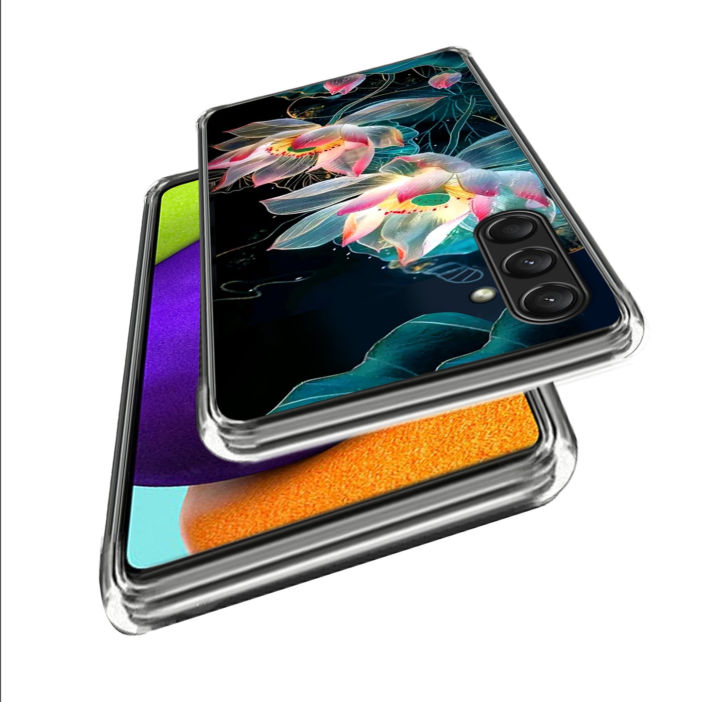 For Samsung Galaxy A16 5G / A16 4G Case Shock-Absorbent TPU Pattern Printed Phone Cover - Style E
