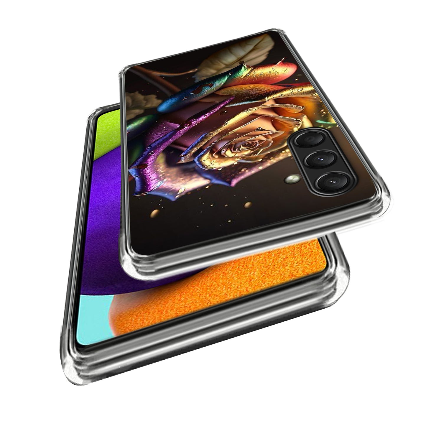 For Samsung Galaxy A16 5G / A16 4G Case Shock-Absorbent TPU Pattern Printed Phone Cover - Style G