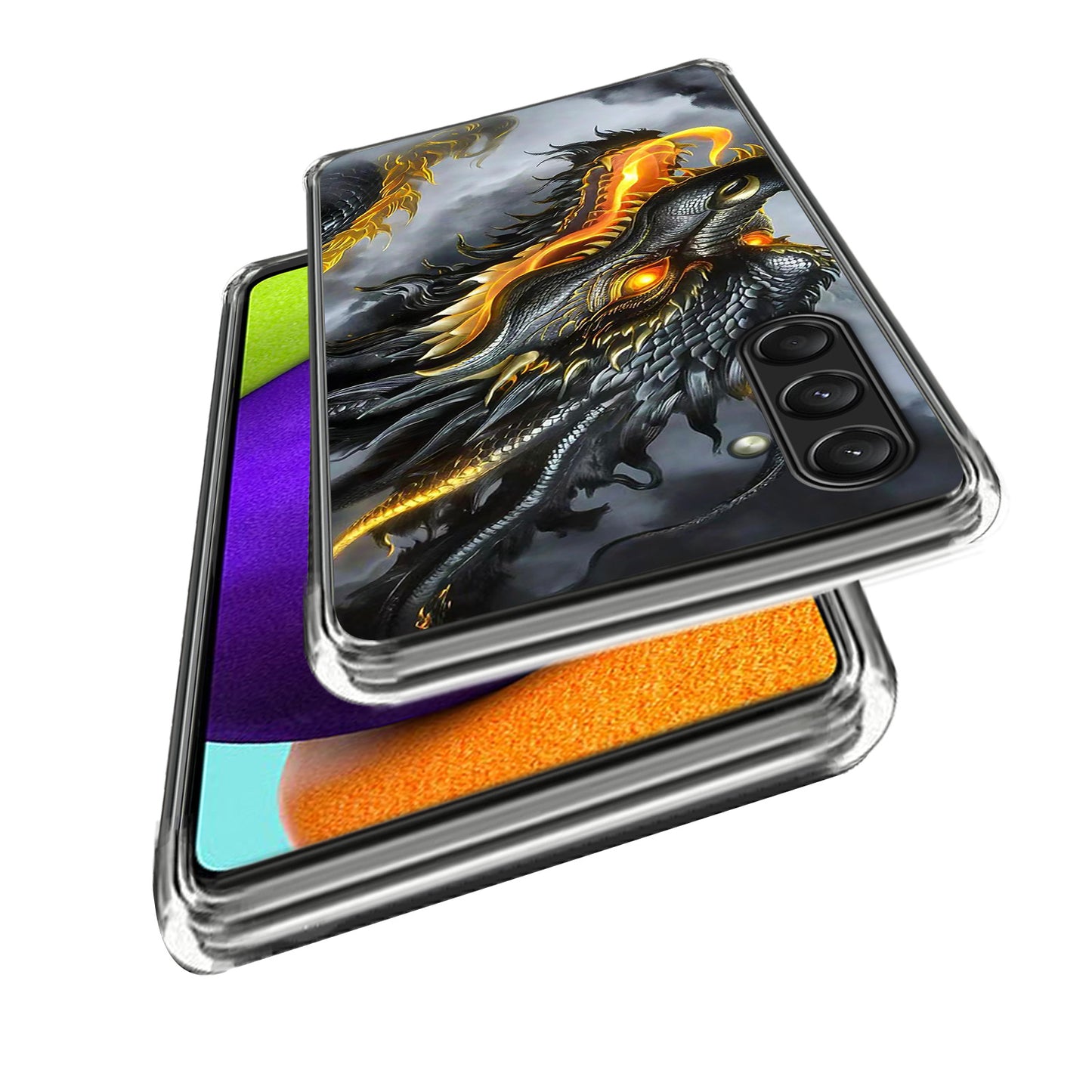 For Samsung Galaxy A16 5G / A16 4G Case Shock-Absorbent TPU Pattern Printed Phone Cover - Style L