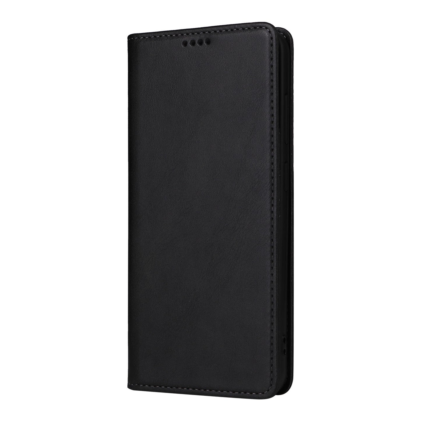 For Samsung Galaxy A16 5G / A16 4G Case RFID Blocking PU Leather Phone Wallet Cover - Black