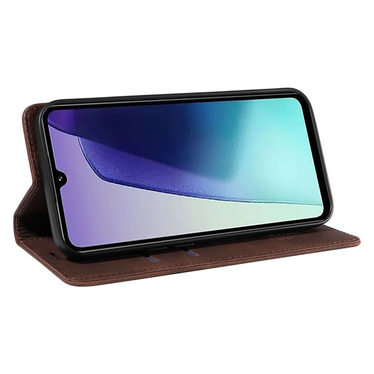 BETOPNICE 003 For Xiaomi Poco C75 4G / Redmi 14R 5G / 14C 4G Wallet Case Leather Phone Cover with Stand - Brown