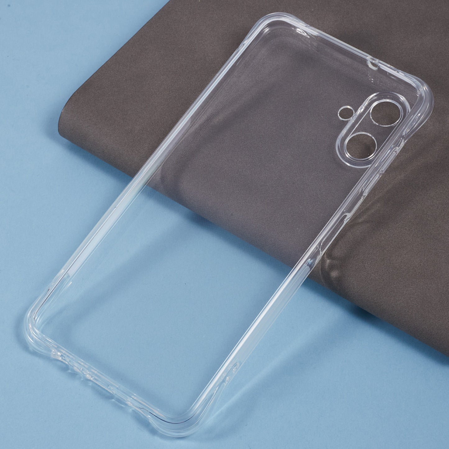 For Samsung Galaxy A06 Case TPU Phone Cover with Screen Protector + Camera Lens Film