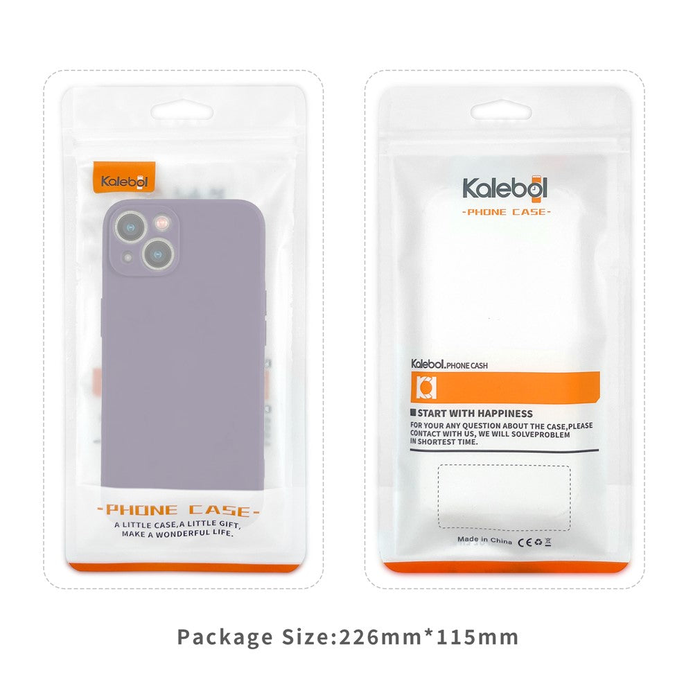 KALEBOL KLB-YTGJ002 For Samsung Galaxy Z Flip7 FE 5G / Z Flip6 5G Case Solid Color Liquid Silicone+PC Phone Cover - Purple