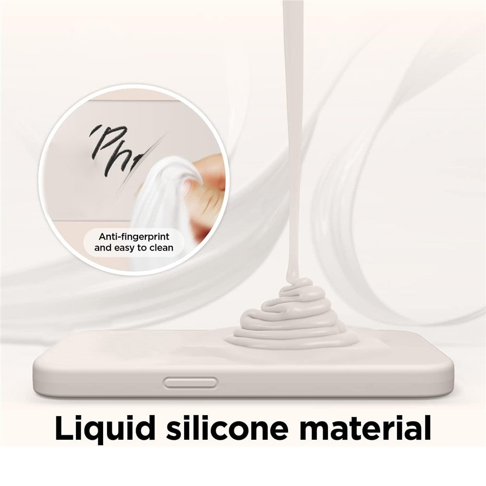 KALEBOL KLB-YTGJ002 For Samsung Galaxy Z Flip7 FE 5G / Z Flip6 5G Case Solid Color Liquid Silicone+PC Phone Cover - Sky Blue