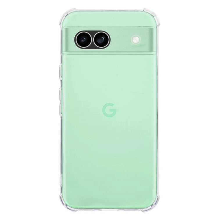 KALEBOL KLB-TPU005 For Google Pixel 8a Case 1.5mm TPU Transparent Anti-Drop Phone Cover